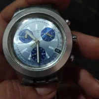 ساعت سه موتوره واتر پروف اسواچ اصل سوییس