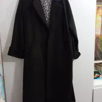 مانتو مشکی کجراه تا سایز ۵۰