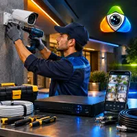 خدمات فنی و عیب‌یابی سیستم‌های نظارتی و امنیتی