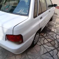 پراید ۱۳۲ سفید مدل اخر ۸۸ دوگانه CNG