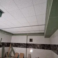 اجرا سقف کاذب و کناف و تایل ۶۰در۶۰ و آزران و...
