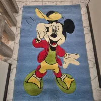 قالیچه بچه گانه ۱ × ۱/۵ طرح میکی موس|فرش|فردیس, منظریه|دیوار