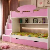 تخت دوطبقه با رنگبندی به دلخواه شما/ چکی