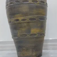 گلدان سفالی پتینه|گل و گیاه طبیعی|بندر ماهشهر, |دیوار