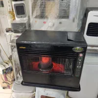 بخاری نفتی برقی ژاپنی حرفه ای ۹۵متر گرمایش