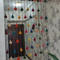 پرده و آینه سنتی دکوری