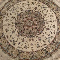 فرش گرد ماشینی