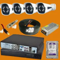 انواع پک دوربین مداربسته به زبان فارسی/تقویم شمسی