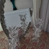 آینه و یک جفت شمعدان