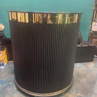 میز کانتر گرد مینیمال مشکی|مبلمان اداری|تهران, ازگل|دیوار