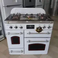 اجاق طرح فر 4 درب فارناس صفحه شیشه ای