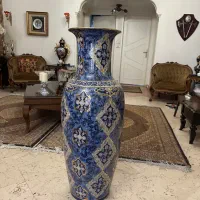 گلدان انتیک بزرگ طلاکوب|کلکسیون اشیاء عتیقه|تهران, تهرانپارس شرقی|دیوار