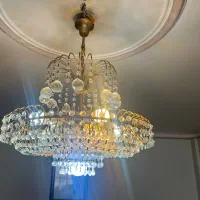 لوستر سه عدد|لوستر و چراغ آویز|تهران, دبستان|دیوار