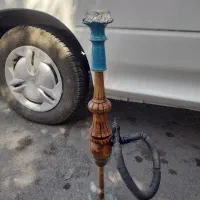 قلیان کامل چوب گردو نو طعم نخورده طراحی سنتی|کلکسیون و سرگرمی|شاهرود, |دیوار