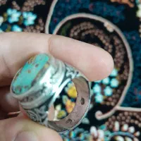 انگشتر نقره فیروزه نیشابور|جواهرات|بروجرد, |دیوار