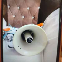 بلندگوی میوه فروشی|صوتی و تصویری|قم, دروازه چوبی|دیوار