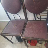 دوعدد صندلی انتظار مناسب باغ بنگاه مغازه