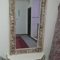 آینه وکنسول میزتلویزیون جاکفشی. سالم درحد