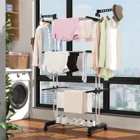 بند رخت ایستاده ۳ طبقه|بندرخت و رخت‌آویز|تهران, صاحبقرانیه|دیوار