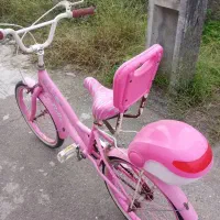 فروش دوچرخه دخترانه سایز20 درانزلی طالب اباد