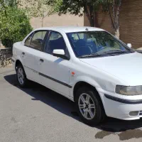 سمند lx سفید تمیز و بی رنگ