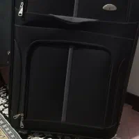 چمدان سایز بزرگ برزنتی مشکی|کیف، کفش، کمربند|شهرکرد, |دیوار