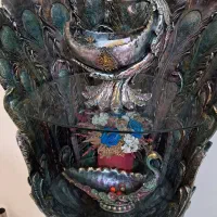 بوفه بادکوری،۲تافرش فانتزی ۶متری،تخت سنتی ۱در۲متری