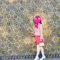 کت و‌دامن و شونیز سه تیکه دخترانه