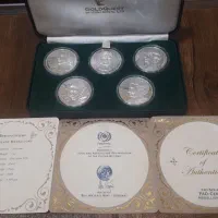 ست سکه نقره گلدکوییست|کلکسیون سکه، تمبر، اسکناس|رشت, حاجی آباد|دیوار