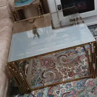 میز عسلی سه تیکه فلزی
