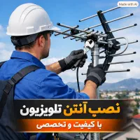 نصب آنتن . تنظیم آنتن