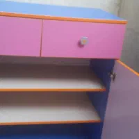 فروش کمد کودک در ۲ رنگ صورتی وفسفری|جاکفشی، کمد، دراور|آران و بیدگل, |دیوار