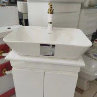 روشویی کابینتی دو درب دیواری کد۰۰۳