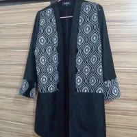 مانتو مخمل جلوباز