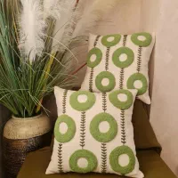 **کاورکوسن و رومیزی پانچدوزی شده**|رختخواب، بالش، پتو|کرج, شهرک رضوانیه|دیوار