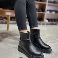 بوت تمام چرم طبیعی سارا