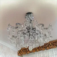 ۳عدد لوستر لوکس برنزی|لوستر و چراغ آویز|اردبیل, |دیوار