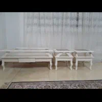 جلو مبلی و ۲ عدد عسلی|مبلمان خانگی و میز عسلی|صومعه‌سرا, |دیوار