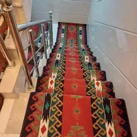 فرش راه پله تمیز|گلیم، جاجیم، گبه|قم, دانش|دیوار
