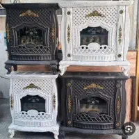 بخاری گازی شومینه ای جدید۳۳و۳۷هزار/۱۸هزار پایه دار