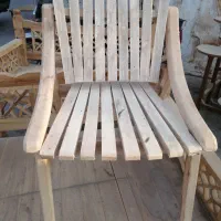 صندلی چوبی دست‌ساز طاق - طرح تک نشیمن|صندلی و نیمکت|بندرعباس, |دیوار