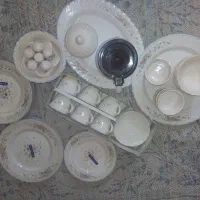 سرویس ارکوپال ویکتوریا فرانسه|ظروف سرو و پذیرایی|اصفهان, سروستان|دیوار