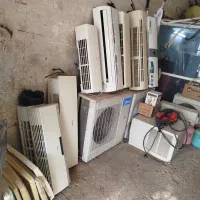 انواع قطعات کولر دوتیکه وپنجره ایی