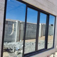 پنجره دوجداره upvc/توری پلیسه /پنجره تاشو بالکنی