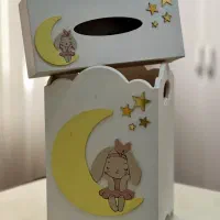 جا دستمال کاغذی و سطل کودک