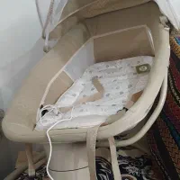 گهواره شارژی هم برقی بلوتوثی و اهنگ کودک داره|تخت و سرویس خواب|مشهد, توس (بلوار توس)|دیوار