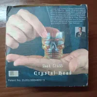 بطری شیشه ای طرح اسکلت با شات مخصوص