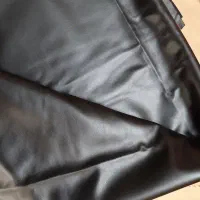 پارچه چرم مشکی