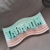 سفارش و ساخت استند اسم لاتین|مجسمه، تندیس، ماکت|بندر ترکمن, |دیوار