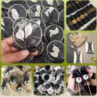 گیفت محرمی عروسی عقد سیسمونی شمع رزین قاب سنگی